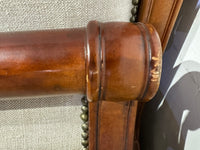 French Louis XV Style Upholstered King Size Bed