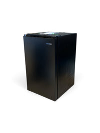 Vissani 4.3 cu. ft. Black Mini Refrigerator with 2 Adjustable Glass Shelves