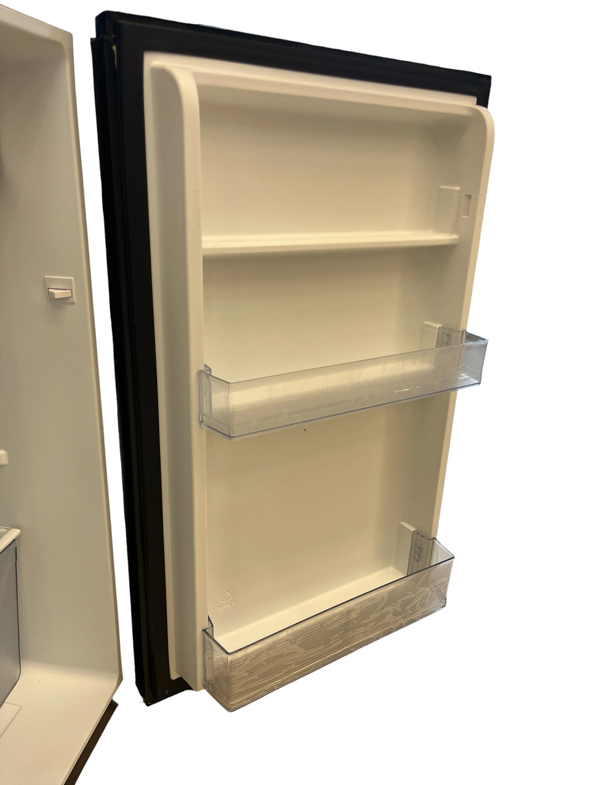 Vissani 4.3 cu. ft. Black Mini Refrigerator with 2 Adjustable Glass Shelves