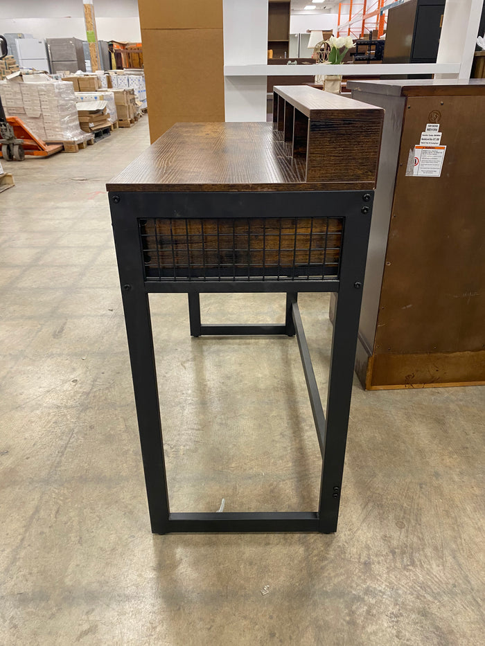 Industrial Style Makeup Vanity