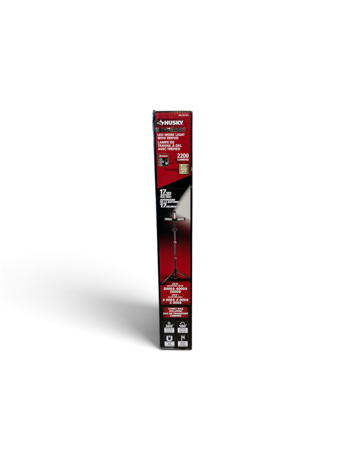 Husky 2200 Lumen Tripod Work Light