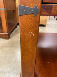 Classic Design Accent Table with Decorative Metal Accents