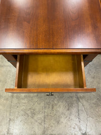 Classic Design Accent Table with Decorative Metal Accents