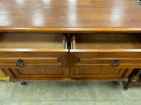 Primitive Sideboard with Wrought Iron Hardware