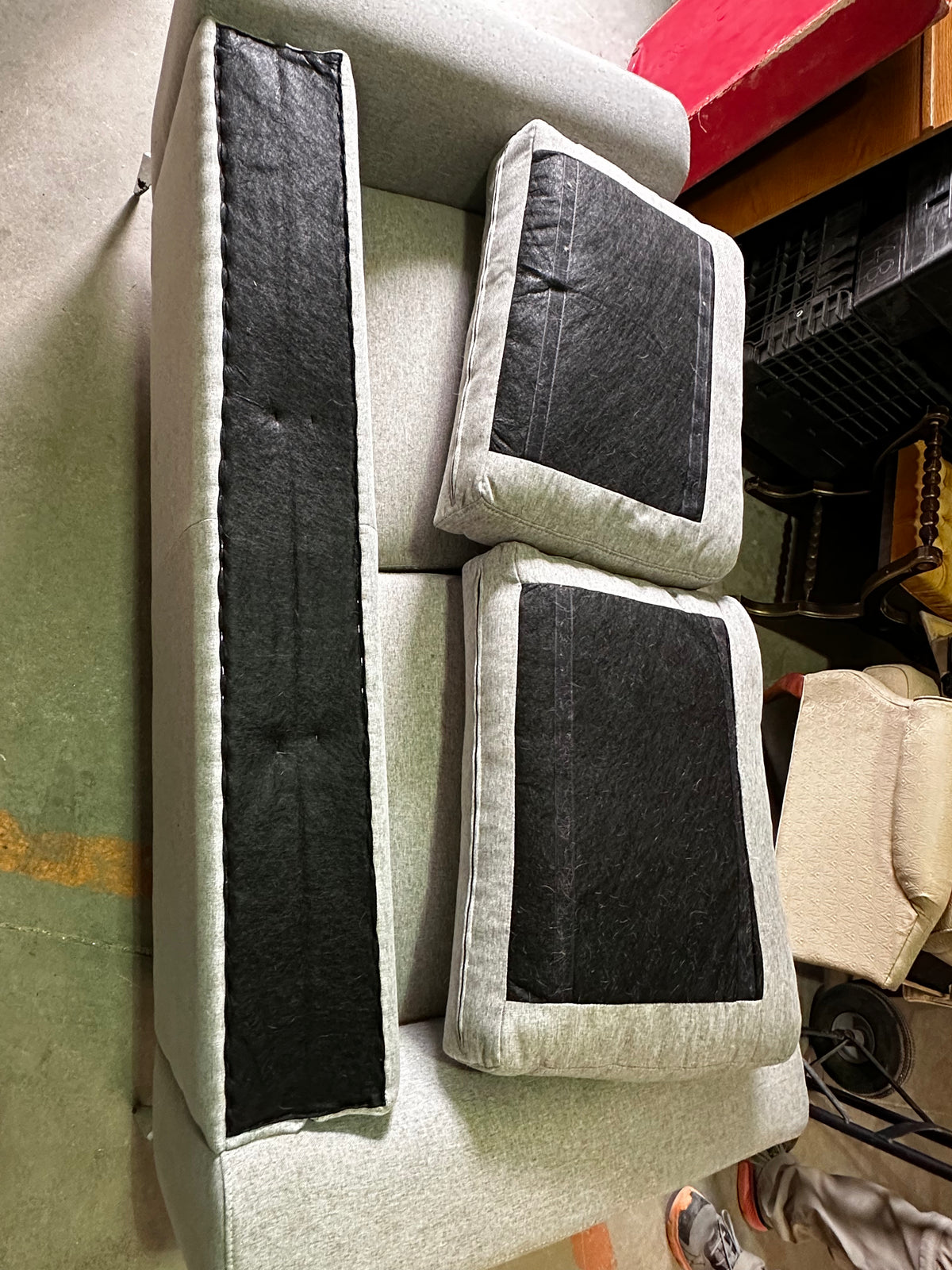 Modern Grey Two-seater