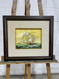 Original Acrylic Tallship Painting