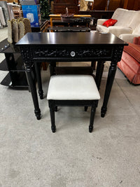 Little Black Vanity/Desk