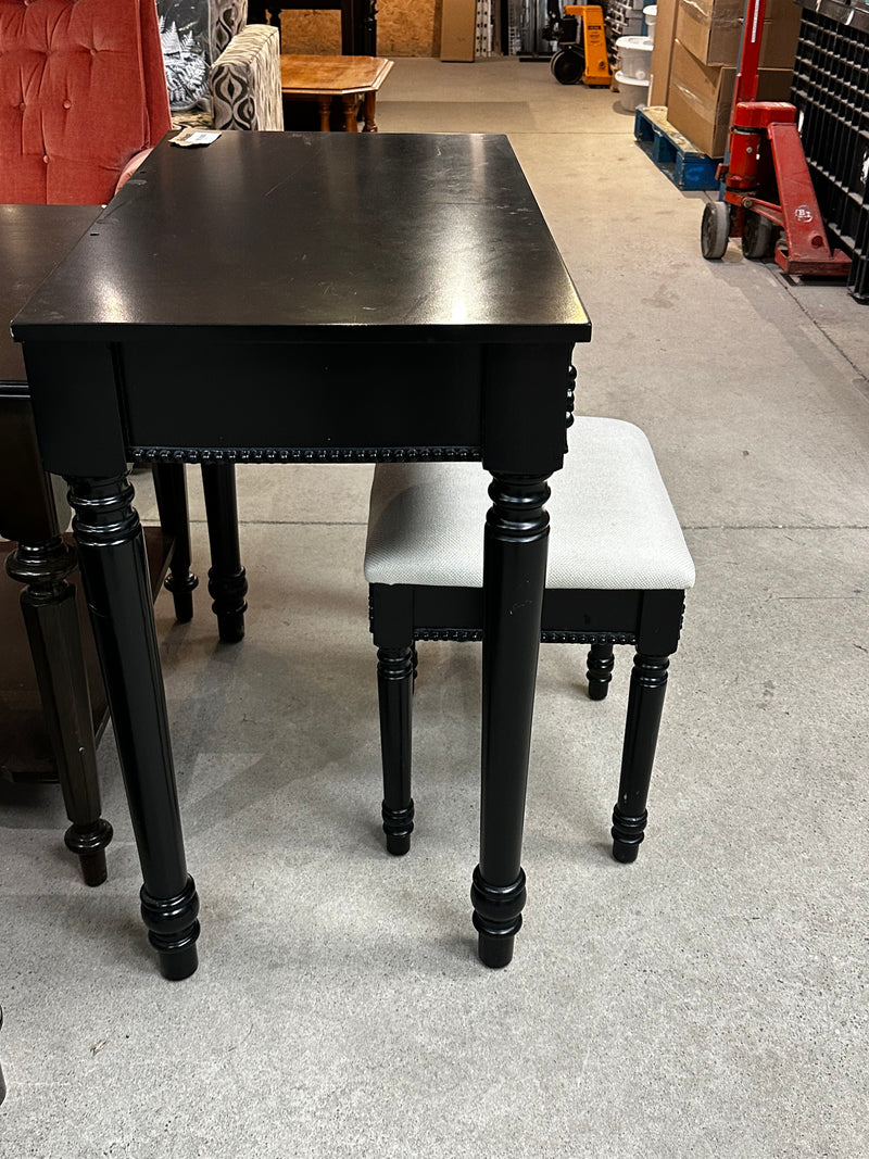 Little Black Vanity/Desk