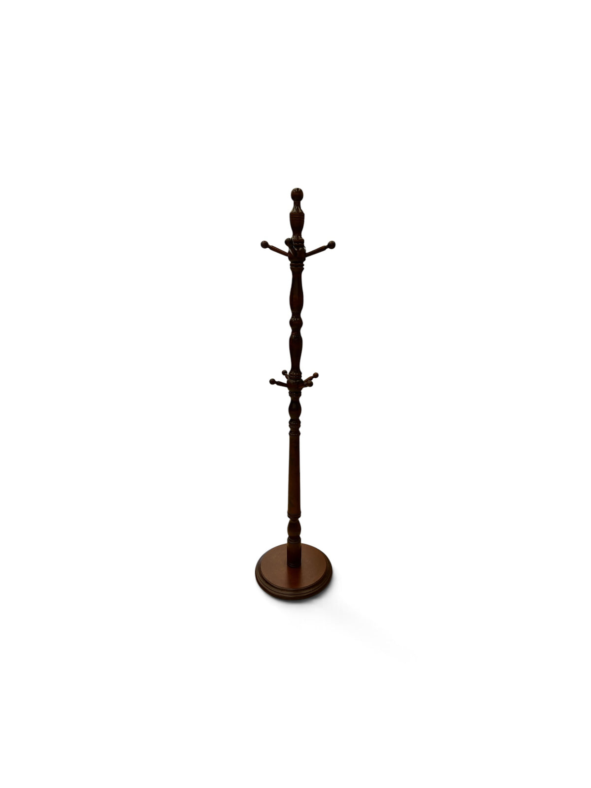 Traditional Solid Wood Standing Coat Rack
