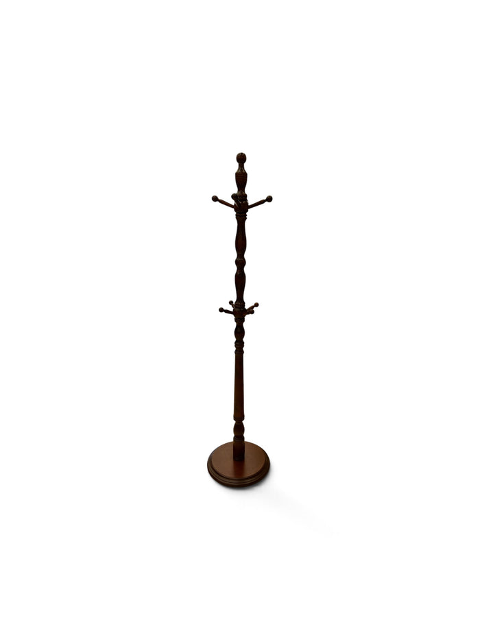Traditional Solid Wood Standing Coat Rack
