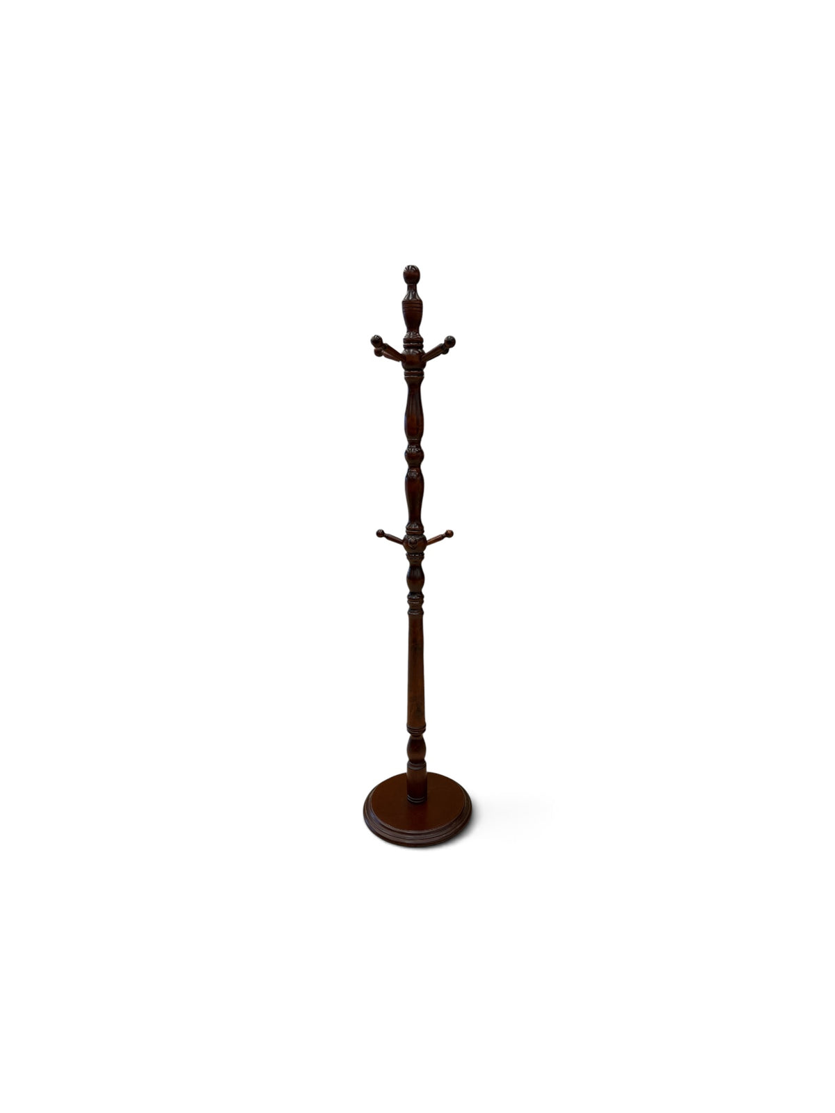 Traditional Solid Wood Standing Coat Rack