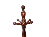 Traditional Solid Wood Standing Coat Rack