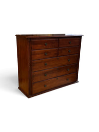 7 Drawer Tall Dresser with Carved Wood Rope Detailing