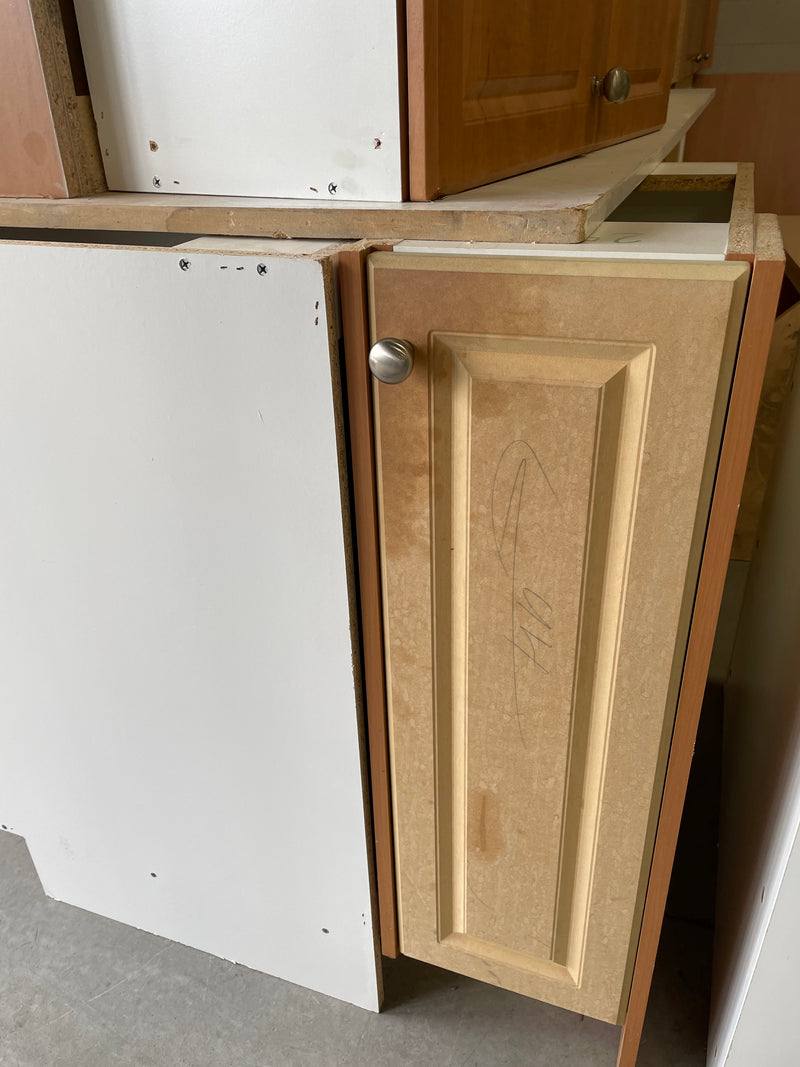 Brown Shaker Panel Kitchen