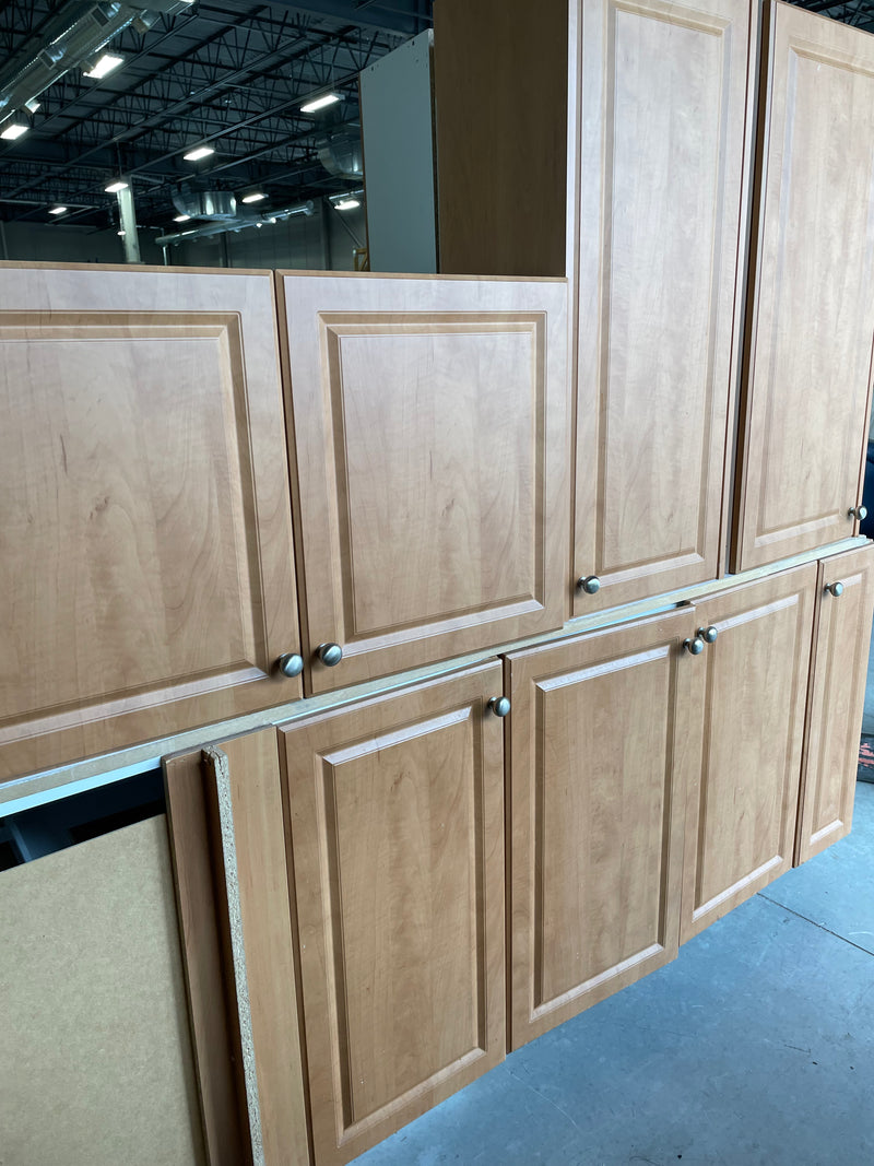 Brown Shaker Panel Kitchen