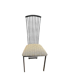 Modern White Round Dining Table W/ 6 Chairs