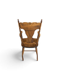 Antique Style Ornate Carved Wooden Rocking Chair