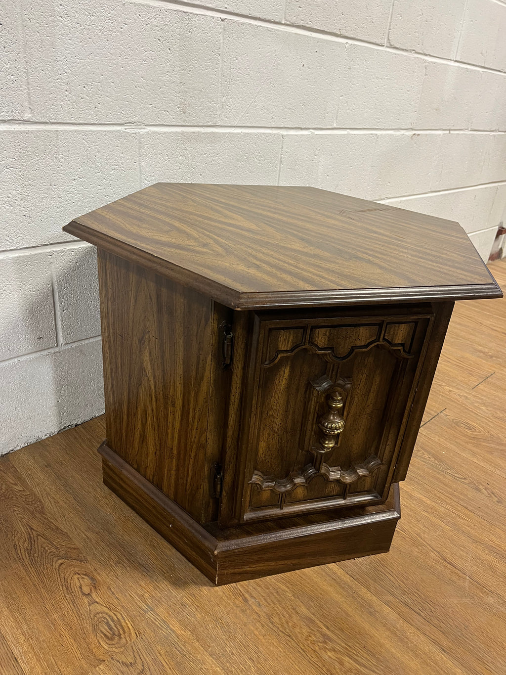 Traditional Hexagon Side Table