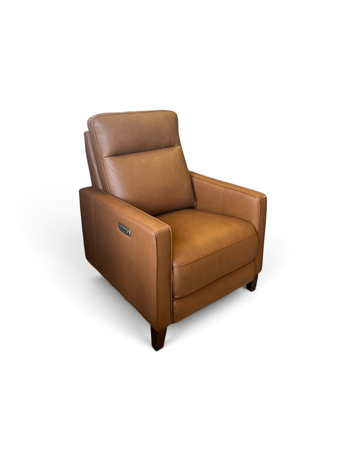 Mariner Caramel ComboLeather Power Reclining Armchair