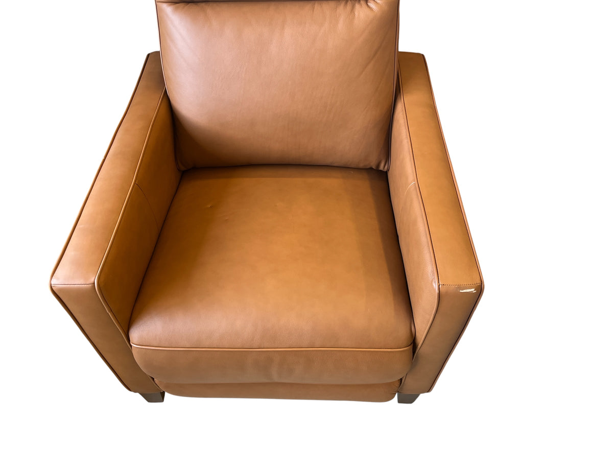 Mariner Caramel ComboLeather Power Reclining Armchair