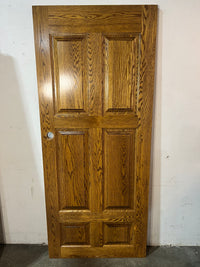 Solid Wood 6 Panel Door 34"W x 80