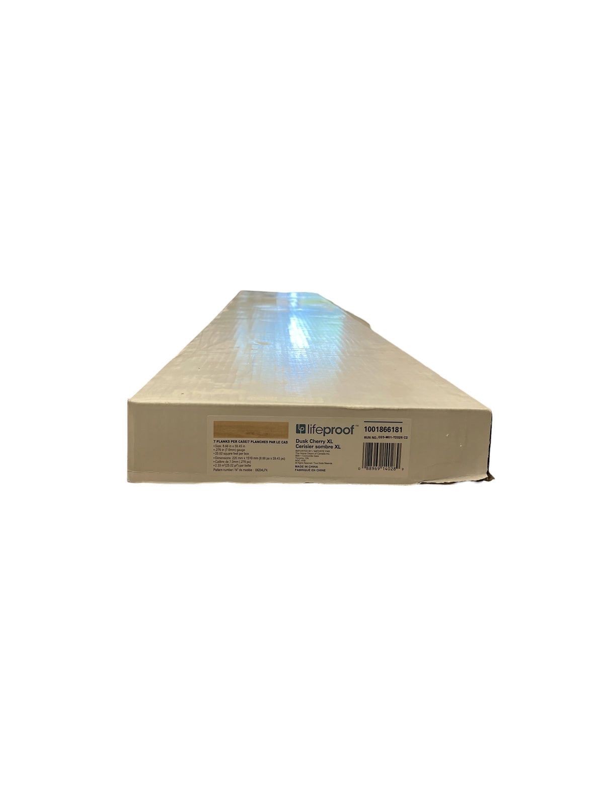 Lifeproof Dusk Cherry 8.7 in. W x 59.4 in. L Waterproof Luxury Vinyl Flooring (25 sq.ft./case)