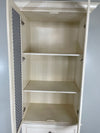 Beige Kitchen Pantry with Wire Panel