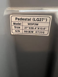 LG Laundry Pedestal 27"