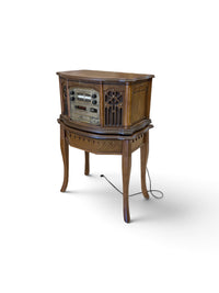 Emerson Wooden Multi Function Stereo Console with Turntable