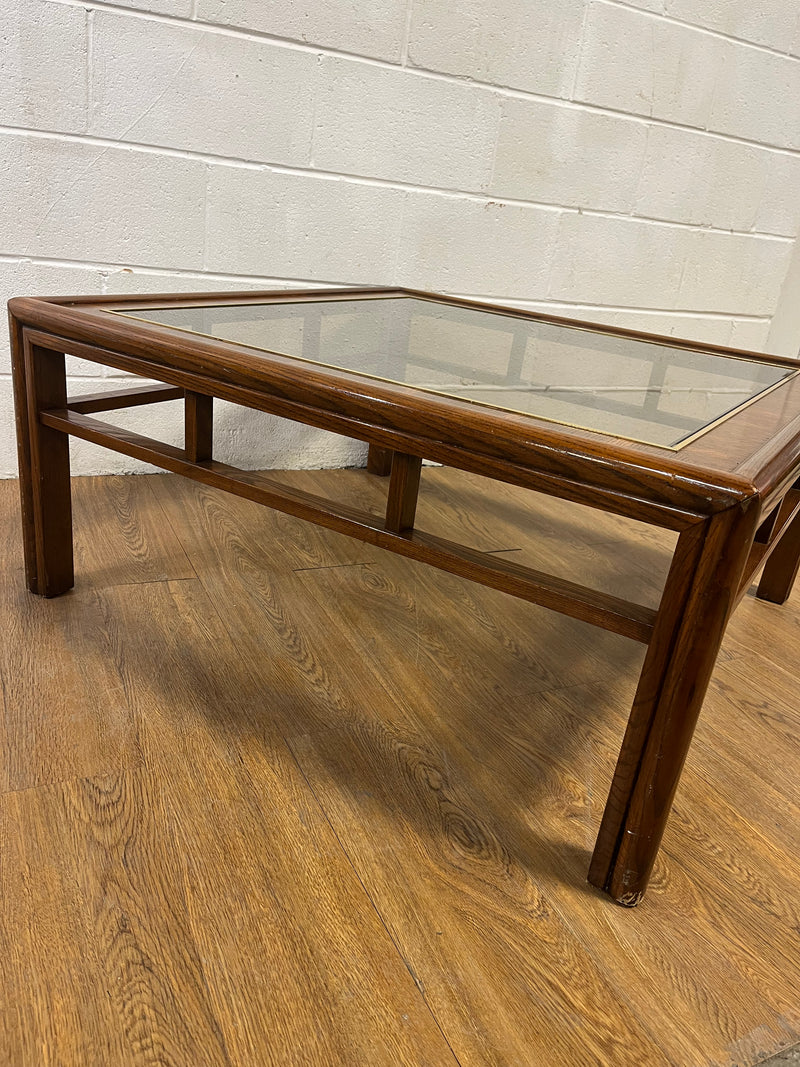 Vintage Rattan Coffee Table