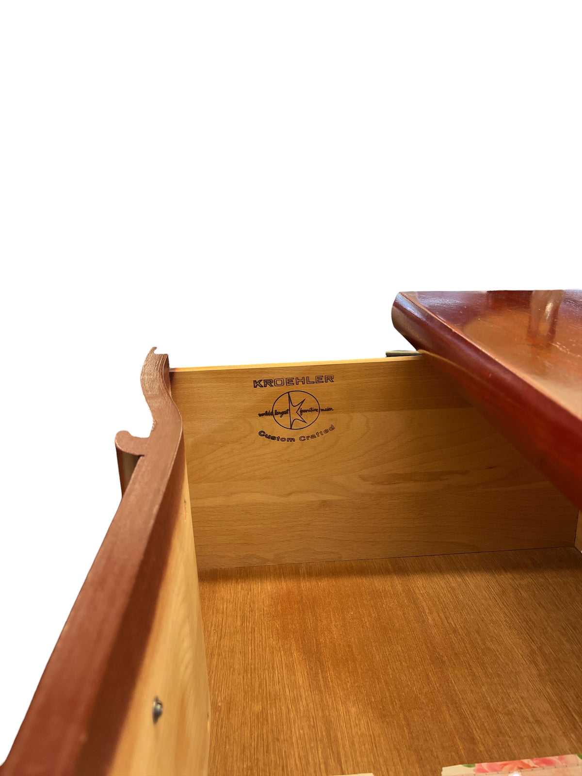 Kroehler Custom Crafted Mid Century Style Highboy Chest