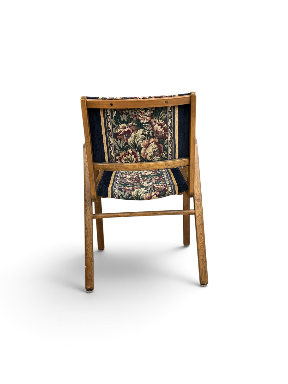 Henderson Quebec 69  Floral Upholstered Teak Wood Armchair