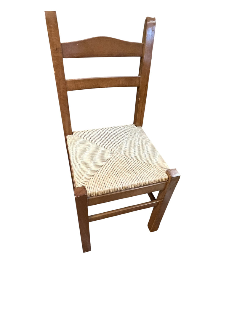Rustic Wood Grain Dining Set