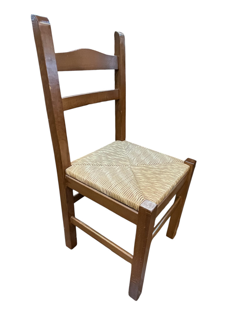 Rustic Wood Grain Dining Set