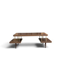 Mid Century Modern Tiered Coffee Table