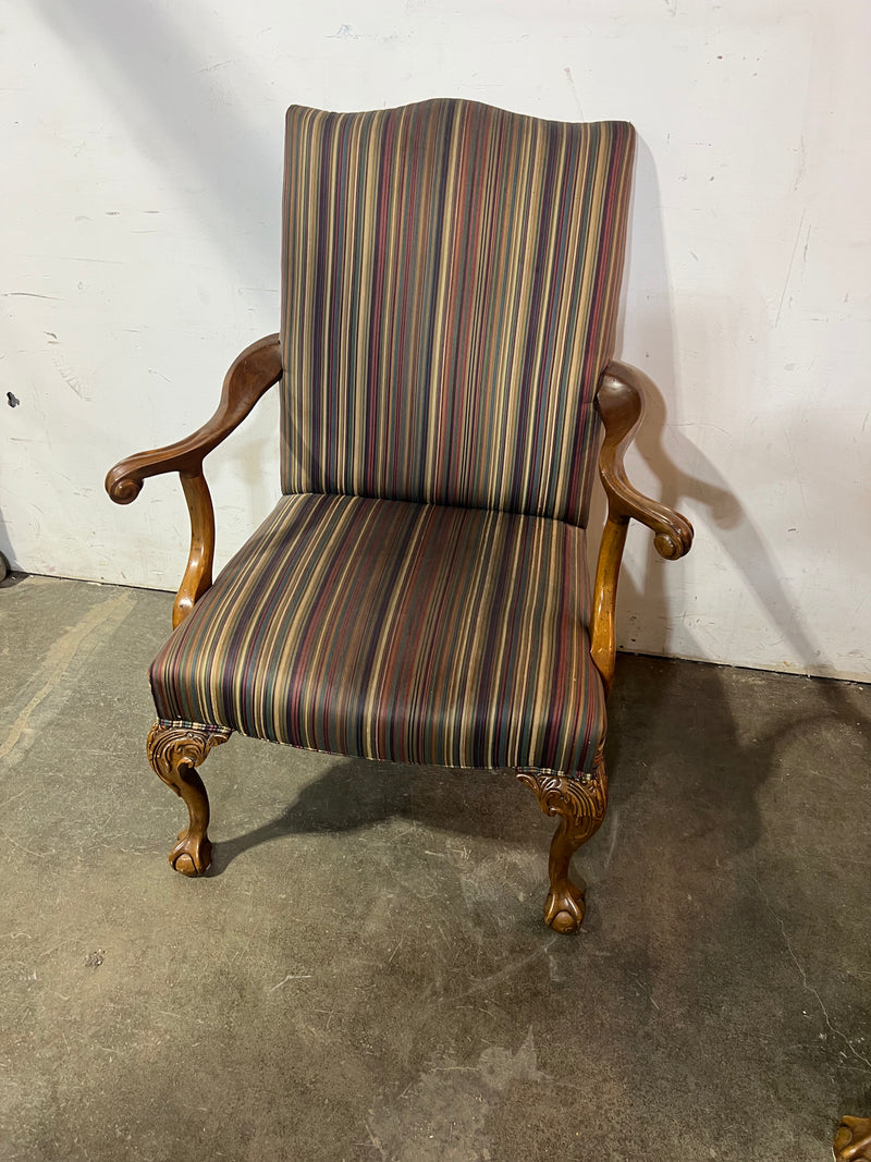 Vintage Carved Arm Chair