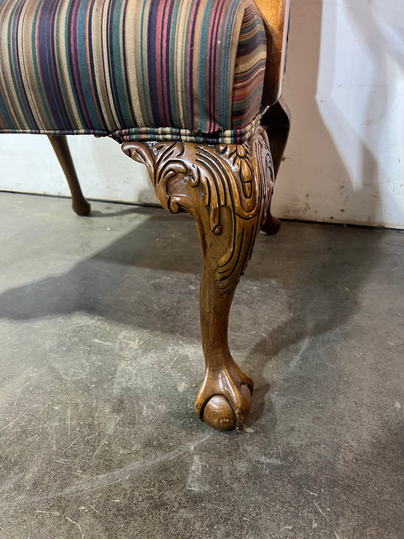 Vintage Carved Arm Chair