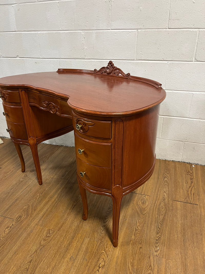 French Design Vintage Satinwood Desk