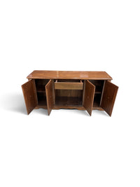 Medium Brown Wooden Sideboard Buffet