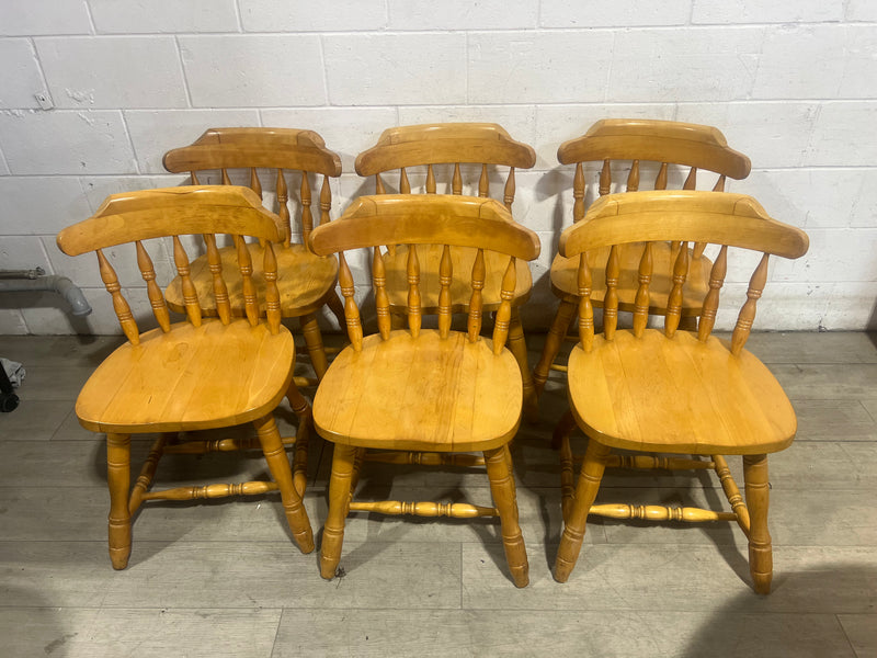 Pine Extendable Round Dining Set
