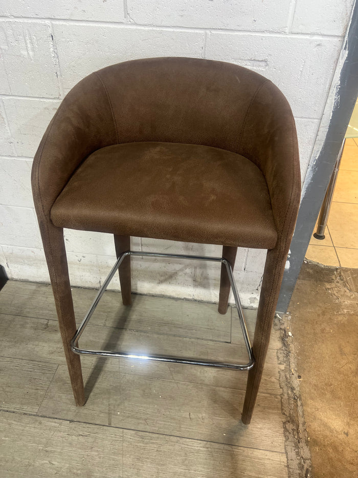 Upholstered Bar Stool With Modern Design