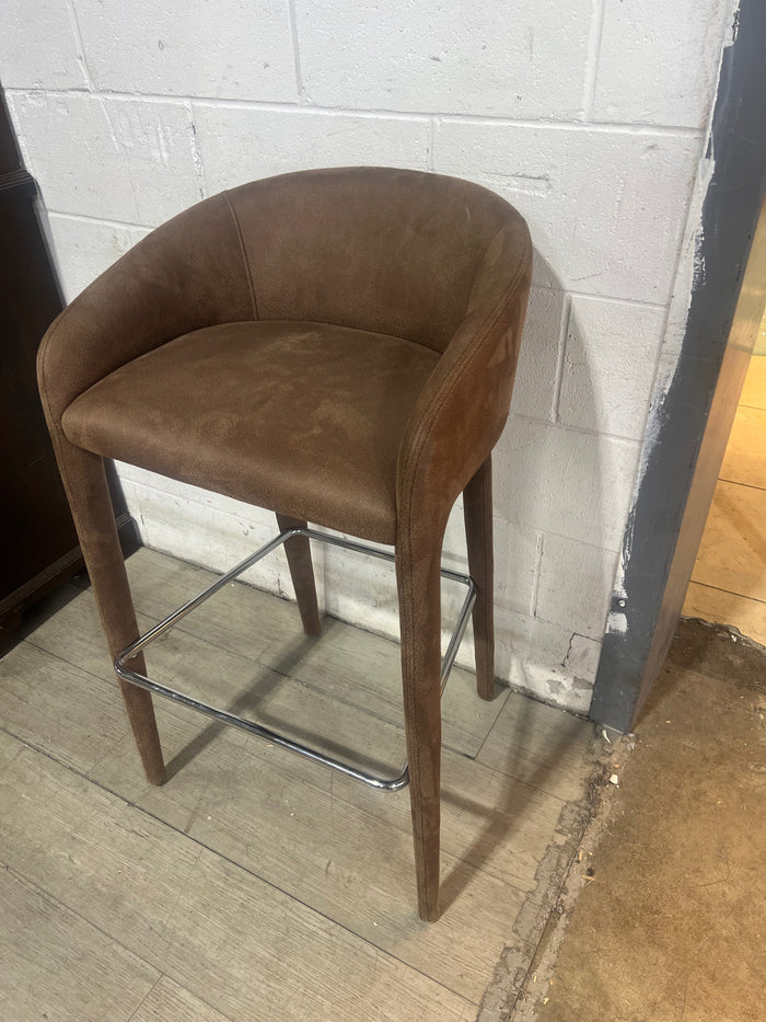 Upholstered Bar Stool With Modern Design