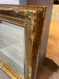 Antique Gold Beveled Mirror 44"W x 32.5"H