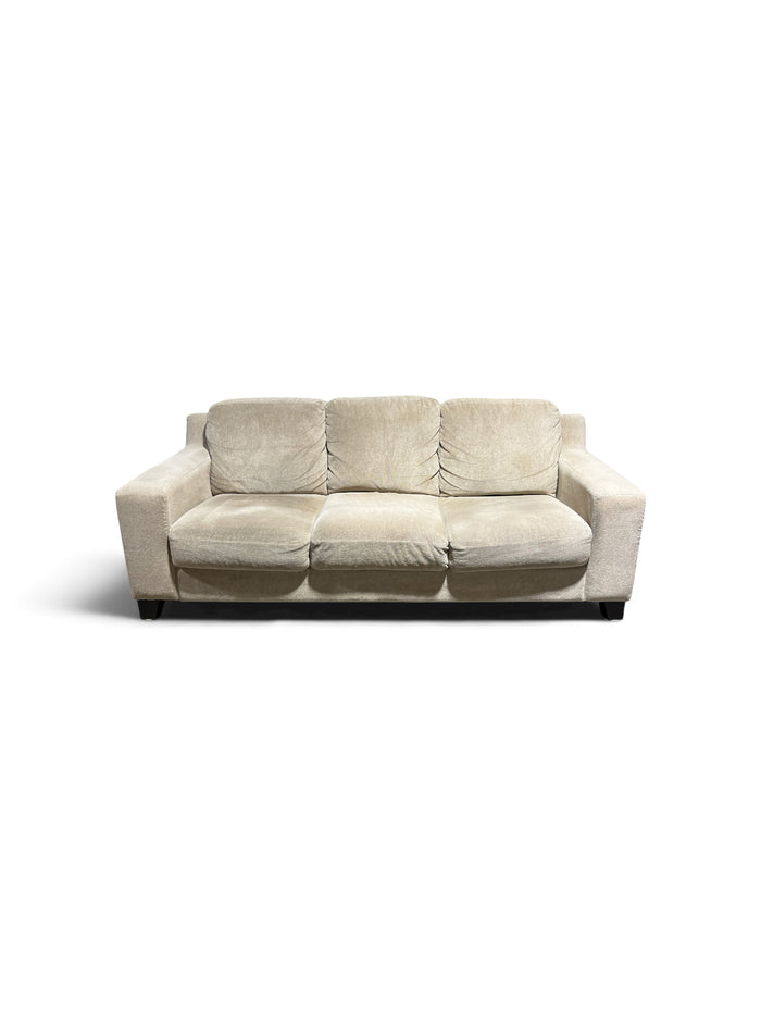 Neutral Cream 3 Seater Sofa