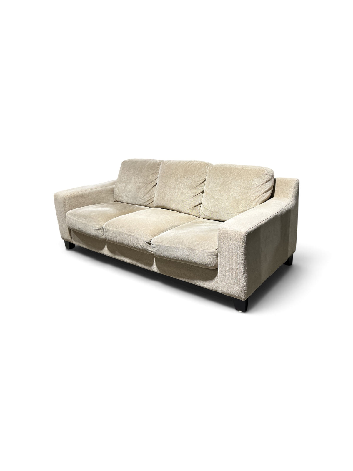 Neutral Cream 3 Seater Sofa