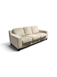 Neutral Cream 3 Seater Sofa