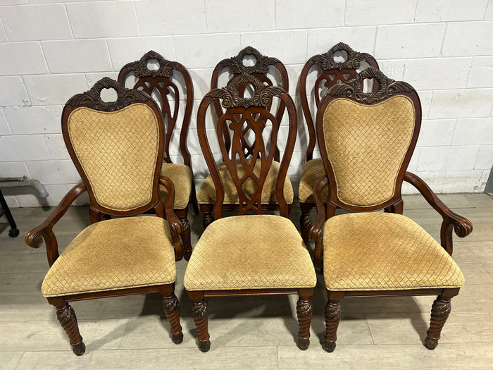 Traditional Formal Dining Chairs - Set of 6
