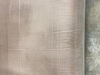 Beige Cotton Blend Fabric Sofa