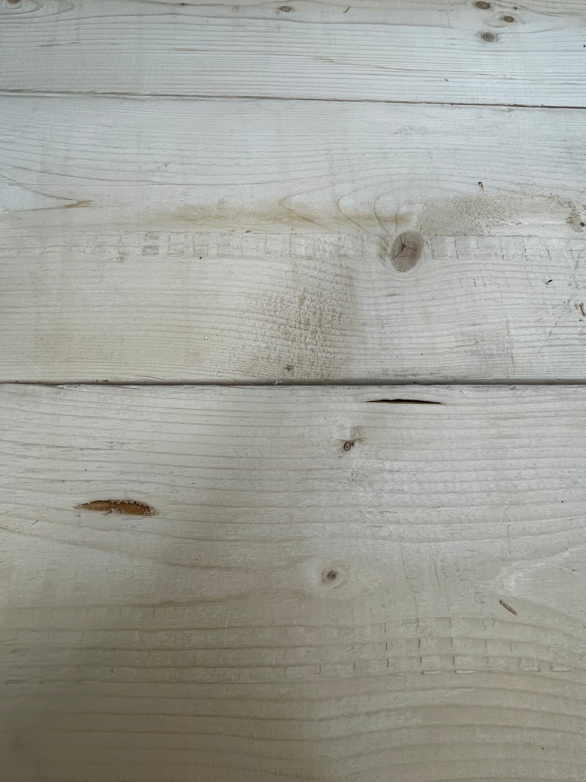 Wooden Picnic Table With Attached Benches