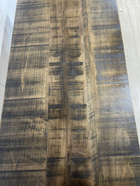 Modern Bar Table - Brown Wood / Metal Frame